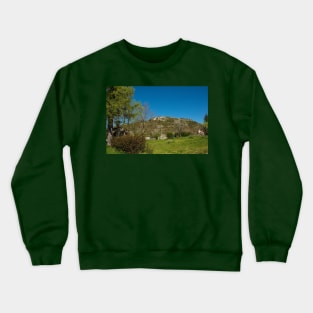 Buzet in Istria, Croatia Crewneck Sweatshirt